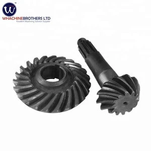 Manufacturer straight bevel gear spiral bevel gear made by whachinebrothers ltd