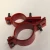 Import Manufacturer supply pipe clamp U flat steel reinforced clamp steel pipe clamp from China