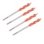 Import Manufacturer wholesale 10-35mm carbon steel four-flute wood auger drill bits from China