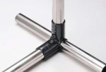 Manufacturing Flexible Joint Swivel Joint for Pipe Metal China Apply to 28mm Lean Pipe Male Black 1 Years Irregular E-RISING