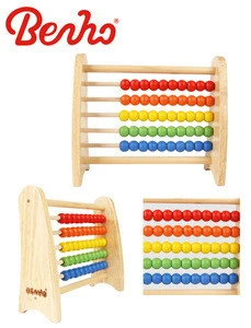 Math Counting practice Preschool Toys Wooden Beads Abacus