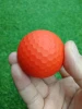 Matt 2-layer Tour Golf Ball Indoor Outdoor Training Practice Golf Sports Elastic Pu Foam Balls