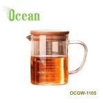 measuring glass beakers cup mug with handle LAB Borosilicate Glass with scale milk cup
