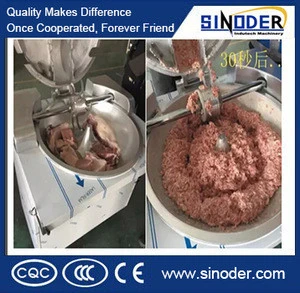 meat bowl chopping machine /meat bowl cutter /meat processing machine made in China