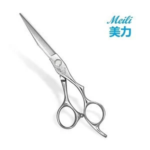 Meili hair scissors damascus Professional Hairdressing barber scissors damascus