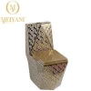 MEIYANI Luxury Diamond WC Commode Toilet Washdown Toilet 4 Inch Toilet For Muslim market