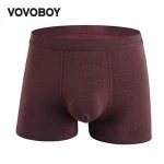 men boxer briefs with custom elastic waistband seamless boxer underwear Boxers & Briefs