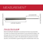 Metal Hydraulic Damper Soft Closing Oil Cylinder For Drawer Slide Door Window Kitchen Hardware SYZ