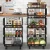 Import Metal wire storage basket/kitchen fruits vegetables standing rack from China