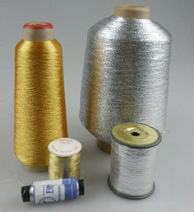 Metallic yarn embroidery thread