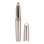 Mini Electric Brows Hair Remover Painless Eyebrow Hair Removal Pen Eraser Shaving Razor Facial Hair Remover Pen Lipstick Eyebrow