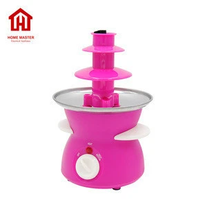 Mini Electric Chocolate Fountain children&#39;s favourite gift hot sale during Christmas