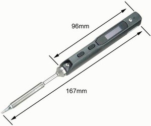 Mini Portable 65W Programmable TS100 Electric Soldering Iron Digital LCD Educational Equipment Top Quality