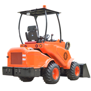 Mini wheel loader compact design can drive into the door width less the 1m TAIAN DY840 mini wheel loader