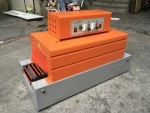 Minil 2615 Shrink wrapping machine can select chain or net conveyor belt for small boxes