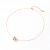 Import Minimalist gold plated stainless steel jewelry diamond necklace pendant for women from China