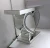 Import mirror crystal diamond decor heart console table from China