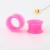 Import Mix Sizes 20pcs Silicone Ear Plugs and Tunnels Flexible Earring Piercings Eyelet White & Black Expander Ear Gauges Body Jewelry from China