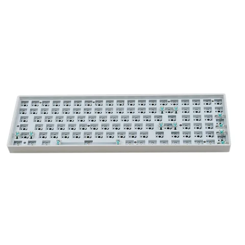 MK100 Mechanical Keyboard Kit RGB Bluetooth 2.4g/Wired Three-mode Hot-swappable 100keys Layout 5000mAh Compact Gaming Keyboard