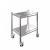 Import Mobile medical caster wheels trolley stainless steel for instrument from China