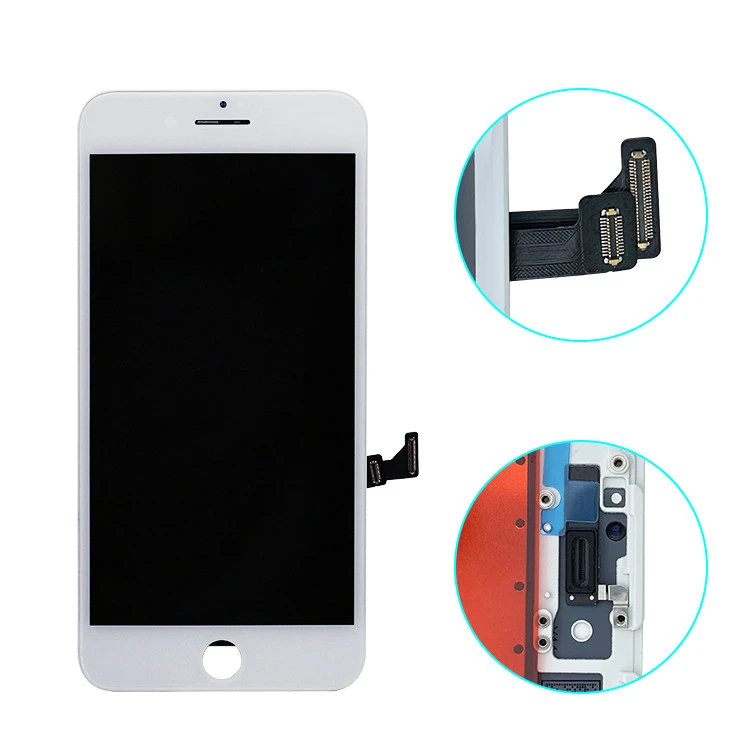 Mobile Phone LCD Display Replacement For iPhone 8 Plus Touch Screen Digitizer Assembly