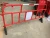 Import Mobile Plastic PVC Barrier for Pedestrian Crowd Control Barricades Fencing for Europe from China