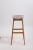 Import modern bar stool chair with wooden legs for home &amp; kitchen from China