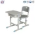 Import Modern ergonomic kids study desk and chair plastic school classroom desk and chair from China