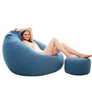 Modern Living Room Indoor Furniture Sofa Relax Lazy Beanbag Chair Sitting Bean Bag Sofa Chair