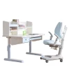 Modern multifunctional lifting safety guarantee  chilren study table and chair