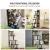 Import Modern Office FurnitureHigh Quality Black Bookshelf from China