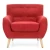 Import Modern Upholstered Tufted Fabric Tub Accent Leisure Arm Chair from China