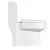 Import Modern western sanitary wares toilet one piece toilet commode white ceramic wc bathroom toilets from China