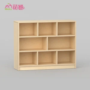 Moetry  Modern Solid Wood Early Childhood Furniture Durable Classroom Storage Cabinet Supplier