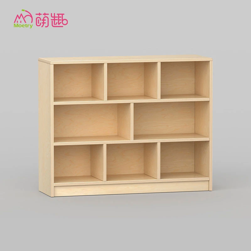 Moetry  Modern Solid Wood Early Childhood Furniture Durable Classroom Storage Cabinet Supplier