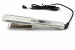 Most Latest design bling flat iron hair straightener private label hair straightener high temperature hair flat irons