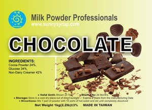 Most popular products Powder chocolate for bubble tea