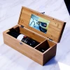 Most Popular Video Brochure&amp;Card Player Craft with Wood Box for Wine