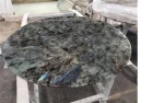 Most Selling Hammered Labradorite Table Top for Coffee Table and Dining table Decor Available at Wholesale Price