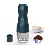 Multi  2 IN 1 capsule & powder small coffee machine outdoor coffee maker set for espresso