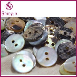 Multi sizes natural mother of pearl real shell buttons sewing accessories loose buttons Japanese Mashi Shellfish Shell Button