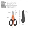 multifunction electrician Stainless steel plastic handle scissors wire cutter wire cable cutting scissors Engineering scissors