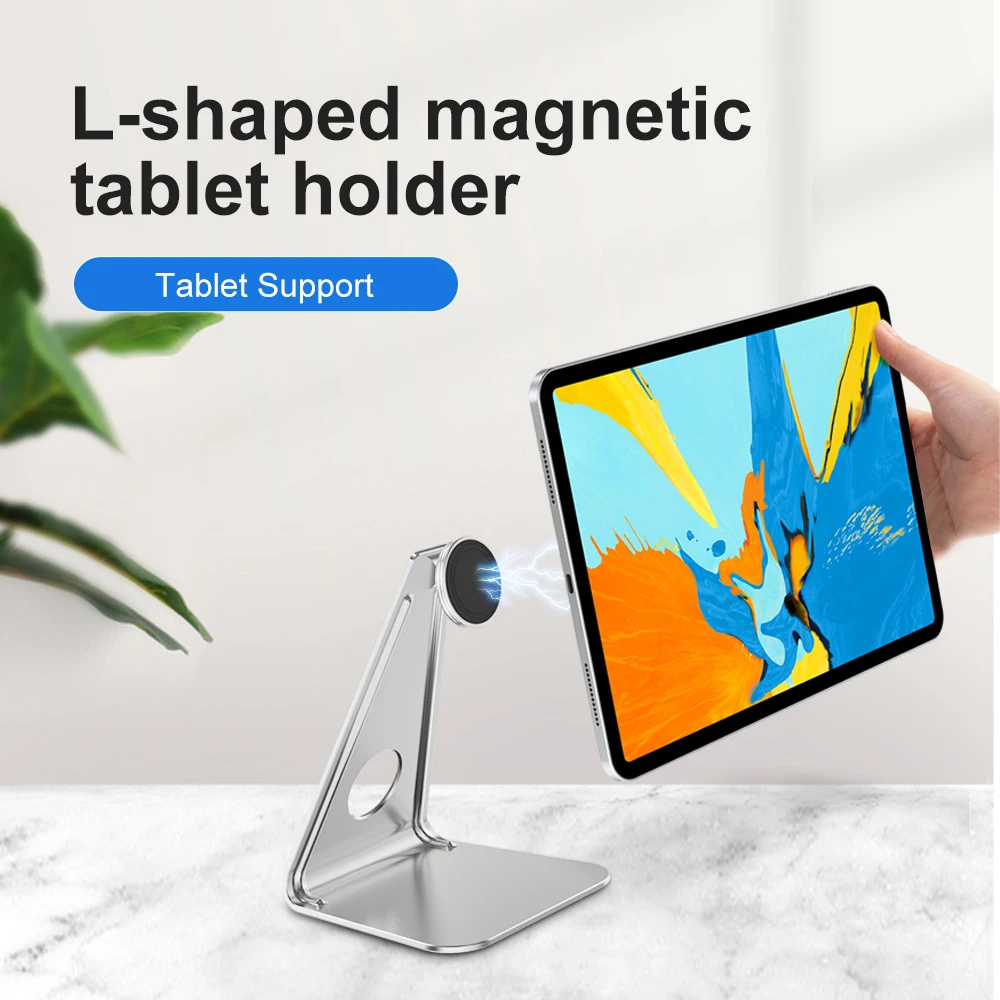 Multifunctional pad tablet magnetic support desktop live broadcast stand portable mobile phone stand base