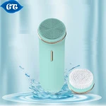 Multifunctional  Sonic Silicone Facial Cleansing Brush Manufacturers dual action facial cleansing brush
