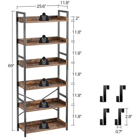Buy Multifunctional Square Storage Racks And Shelves Home Office ...