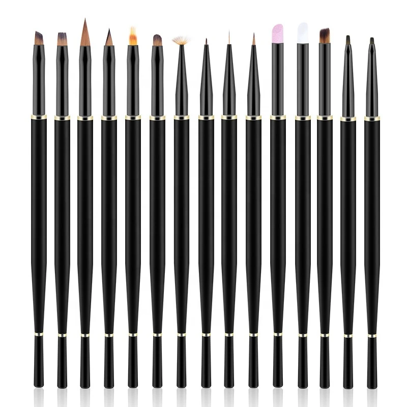 Nail Art Tips UV Gel/ Acrylic Painting/ Drawing Polish / Nail Brush Pen