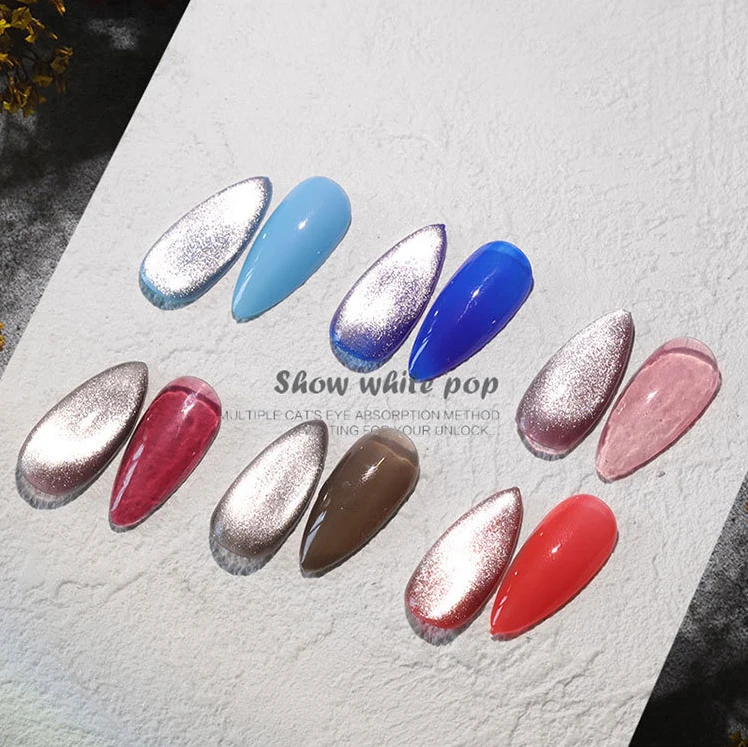 Nails Salon Professional 15ML 9D Spar Cat Eyes Gel UV LED Magnetic Gel Nail Polish