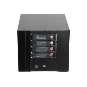 NAS 4 Bay storage server nas case with hot swap network Enclosure Server chassis  high quality have the spot