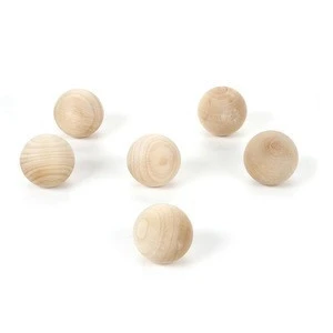 Natural Color Wood Round Ball, Organic Wooden Beads for DIY crafts Making Good Price from VIETNAM