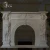 Import Natural stone artificial hand carving stone marble fireplace from China
